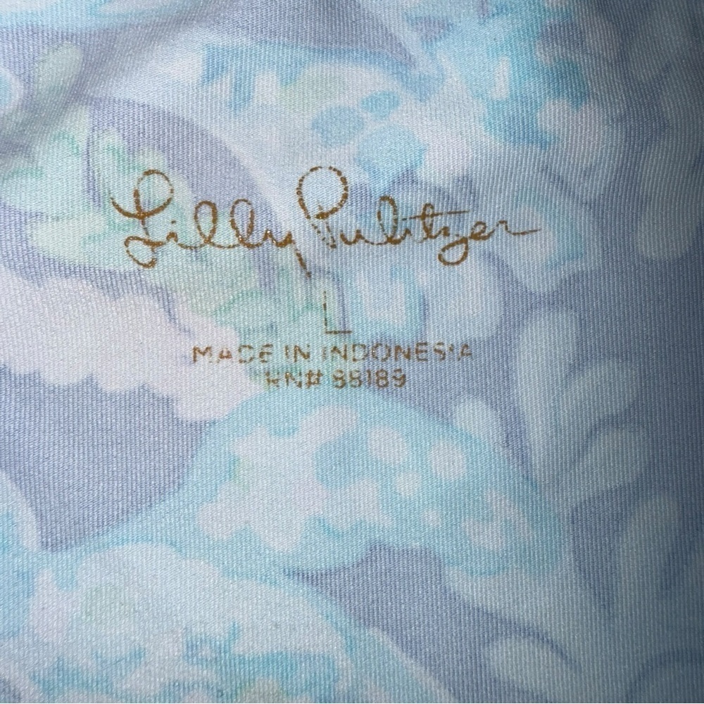 ▶️ Lilly Pulitzer ◀️ Johana Cover Up Pool Beach Dress Sea Turtle Large - Picture 6 of 14